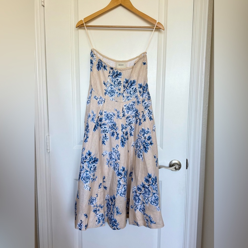 Reformation Anatolia Linen Two Piece in Hugo.Brand new without tags,never worn. - Picture 9 of 16